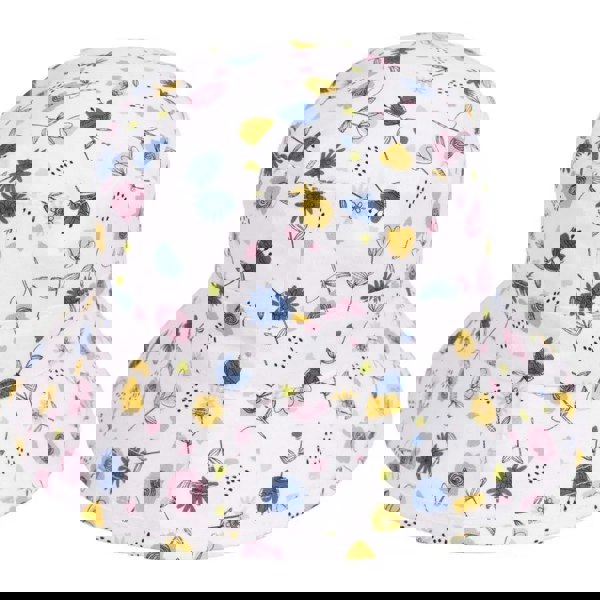 Trespass Childrens/Kids Zebdee Floral Bucket Hat - White/Blue/Yellow