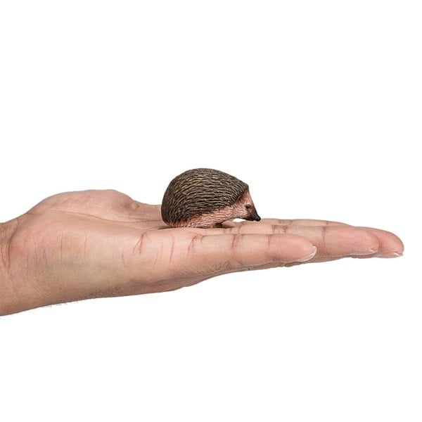 Mojo Fun Hedgehog Wildlife Toy Figure 4.5 cm Length Approx - 387035