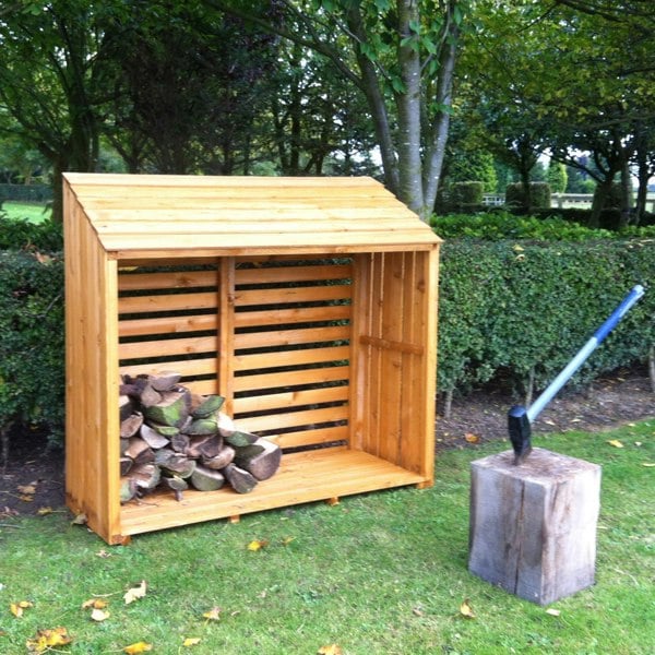 Shire Small Log Store 1506 x 569mm (5x2) - Best Shed