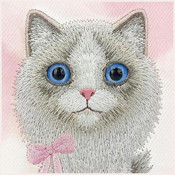 Nimmy Friends Nimmy Big Eye Cute Pet Ragdoll Cat Case with MagSafe for iPhone 17 6.3" Pink - N-XDY-IP17-07-D