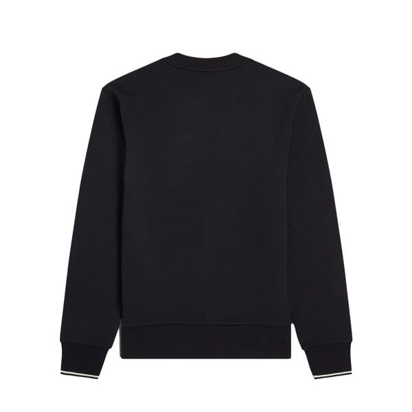 Fred Perry Crew Neck Sweatshirt Black