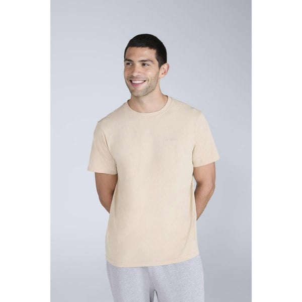 Animal Mens Icon Organic T-Shirt - Off White