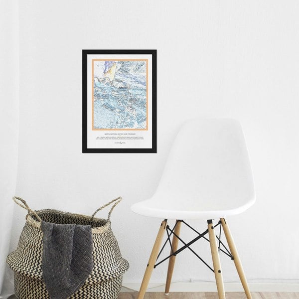 Anchor & Crew Nothing Softer Nor Stronger Archival Giclée Paper A3 Wall Print