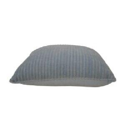 Wyld Haus Beynac Set of 2 Ribbed Grey Cushion Covers