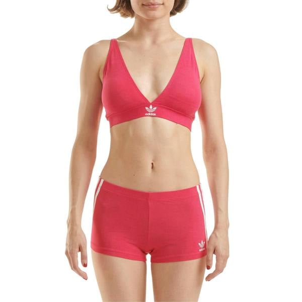 Adidas Womens/Ladies Cotton Blend Comfort Bra - Bold Pink - 