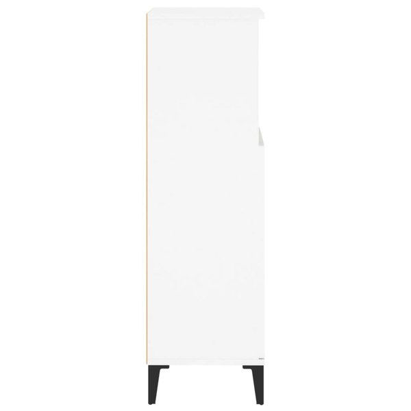 Berkfield Bathroom Cabinet White 30x30x100 cm Engineered Wood