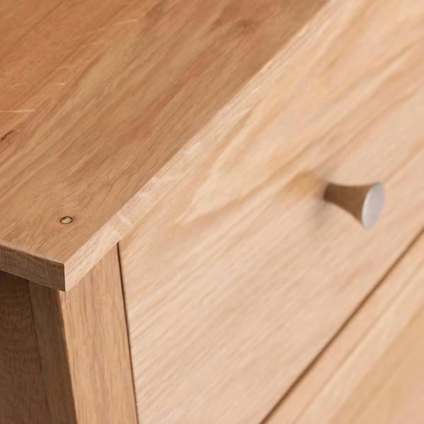 Statement Furniture Edward Hopper Chest of Drawers 2 Over 2 Drawer Modern Wooden Storage Assembled