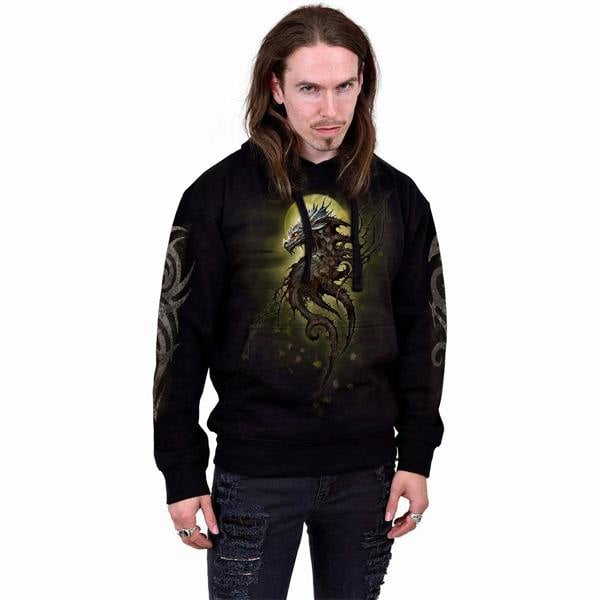 Spiral Direct OAK DRAGON - Hoody Black