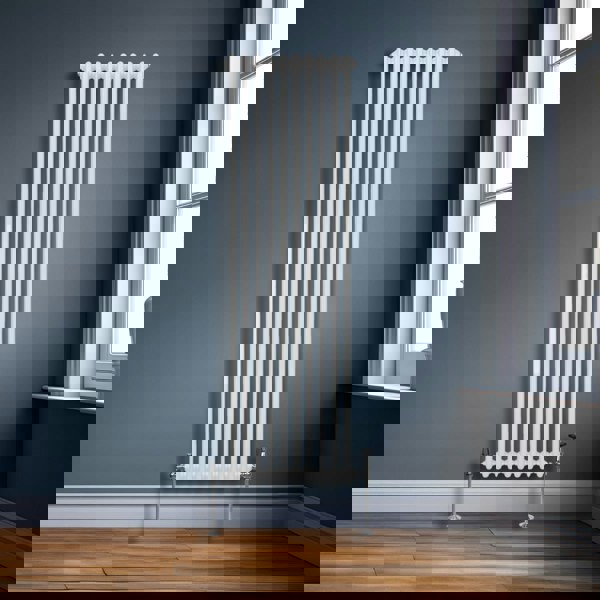 Monstershop Traditional 2 Column Radiator - 1800 x 472mm - White