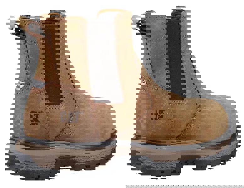 Caterpillar Exposition Mens S3 Safety Toe/Midsole Chelsea Boots