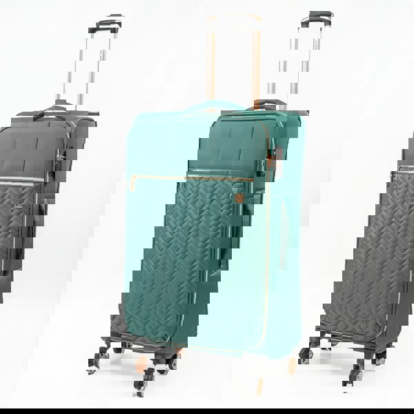 Gino Ferrari Biella Soft Shell Suitcase Lightweight Hold Luggage with Tested Wheels