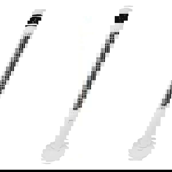 igenix 35 Inch Digital Tower Fan, 3 Speed Settings, White