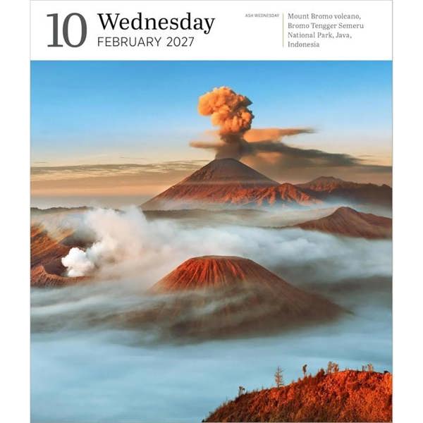 Audubon, Nature Gallery Desk Calendar 2027, Desk Calendars, Day To View, Natural World, Gift