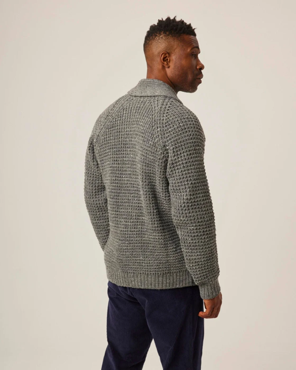 Peregrine  Waffle Shawl Cardigan