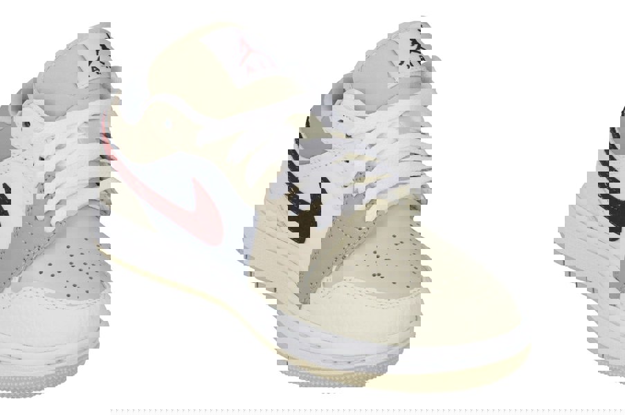 Nike Womens Air Jordan 1 Low Trainers Hv6530  100 - Summit White Red Sepia 100 - Photo 3