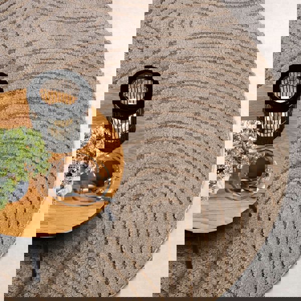 New York Design Panglao Brown Rug