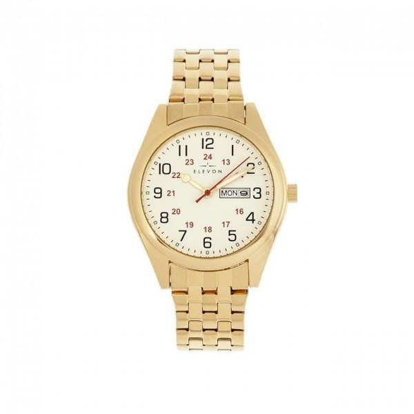 Elevon Gann Bracelet Watch w/Day/Date