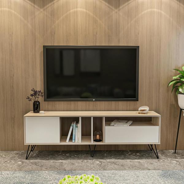 Decorotika Mistico Modern Tv Stand TV Cabinet for TV's up to 71"