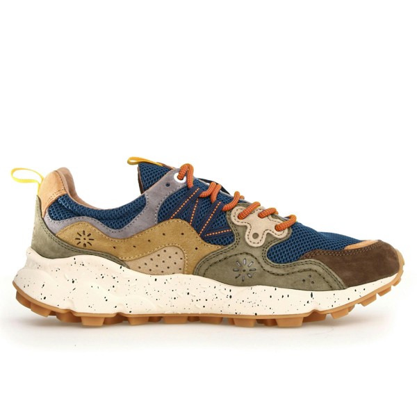 Flower Mountain Yamano 3 Trainers - Dark Brown/Stone
