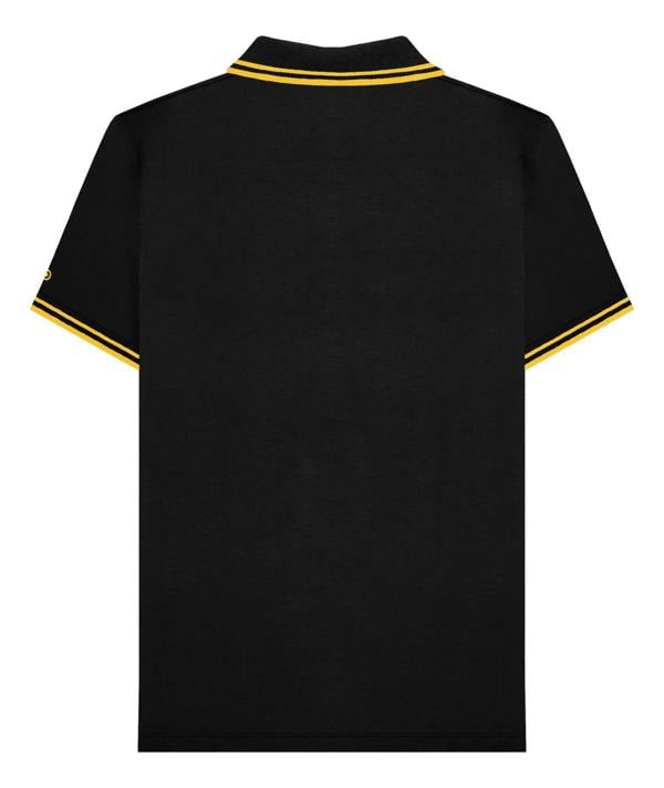 Lambretta Mens Classic Retro 2 Tone Mod Ska Casual Polo Shirt