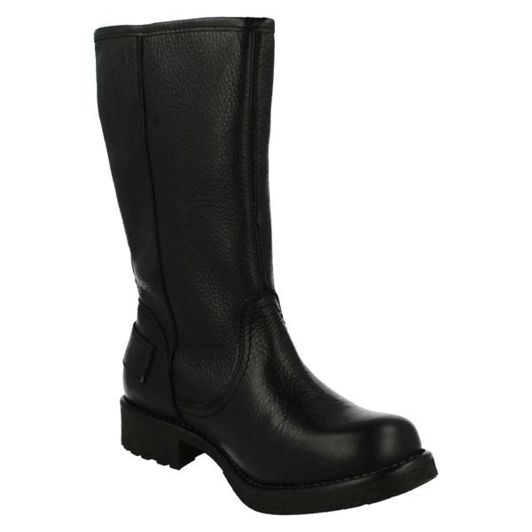 Harley Davidson Ladies Harley Davidson Mid Calf Biker Boots Baisley
