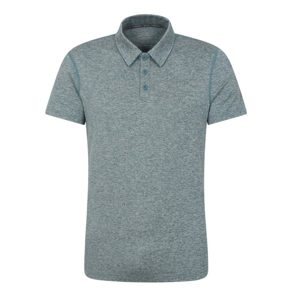 Mountain Warehouse Mens Deuce IsoCool Polo Shirt - Dark Grey