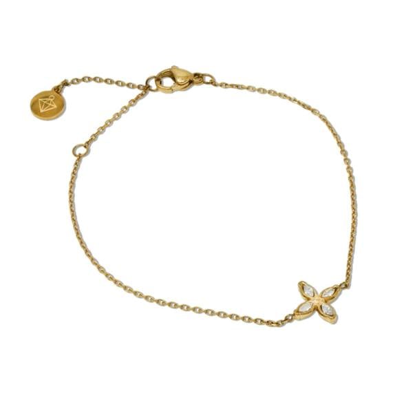 Say It With Flower Bracelet - Yellow Gold