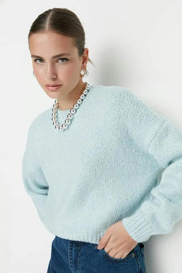Hoxton Gal Wrap Knit Sweater