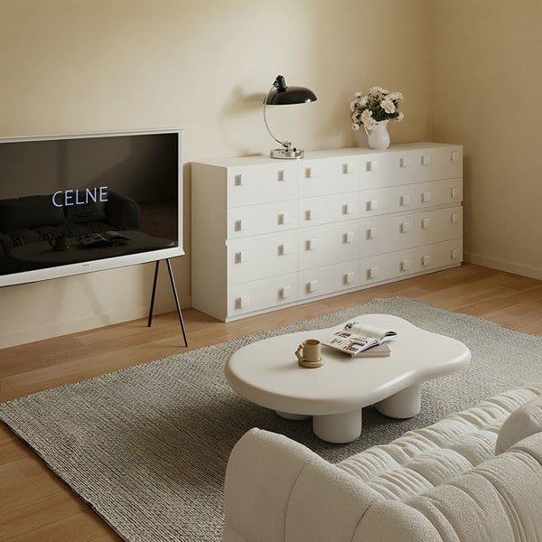 Andrea Small Sideboard, Cream-Rit Concept-Rit Concept