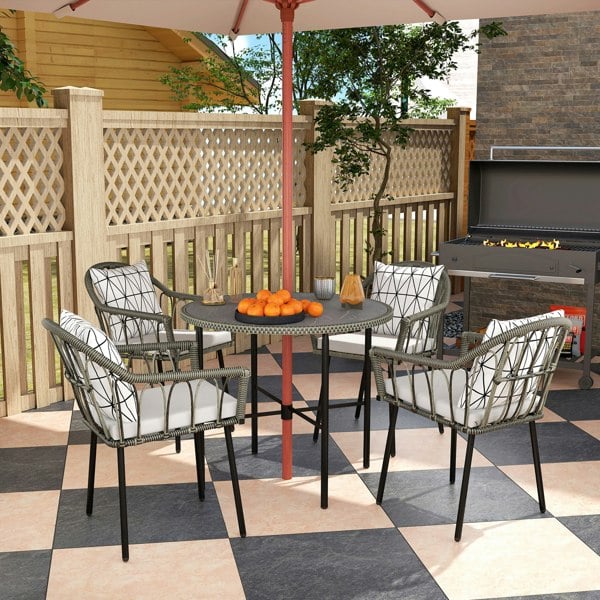 Rattan Dining Set
