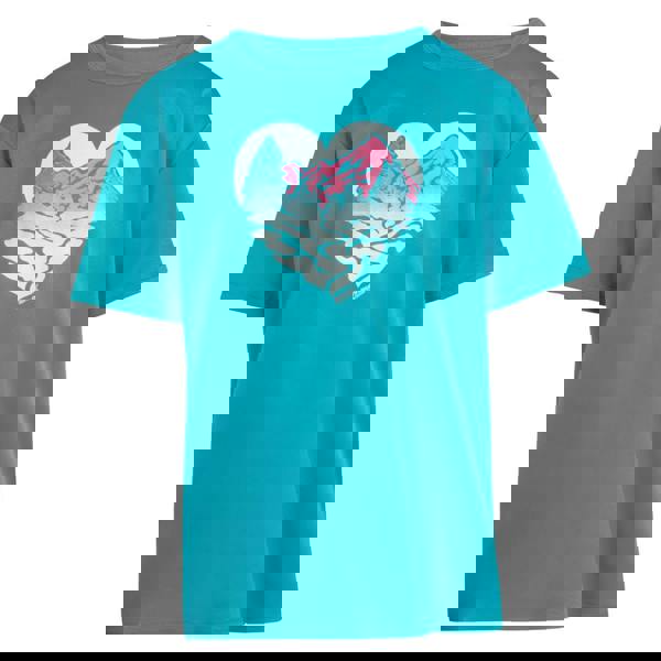 Regatta Childrens/Kids Alvardo VIII Heart T-Shirt - Tahoe Blue - 