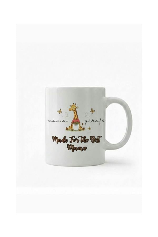 Dyzi Mama Giraffe 11oz Ceramic Mother's Day Mug