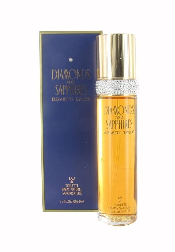 Elizabeth Taylor Diamonds & Sapphire 100ml Eau de Toilette Spray for Her