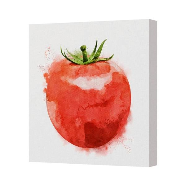 Benjamin Tate Design Watercolor Tomato Canvas Print Art Contemporary UK Handmade