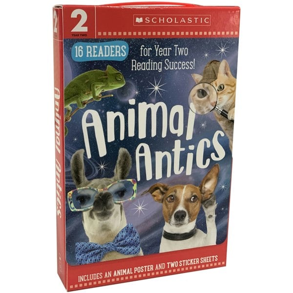 16 Readers: Animal Antics 16 Books Set for Year 2