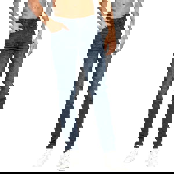 Crosshatch Mens Malcolm Slim Jeans - Dark Wash