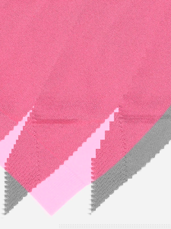 Fendi Kids Fendi Girls Cropped Logo Polo Shirt in Pink