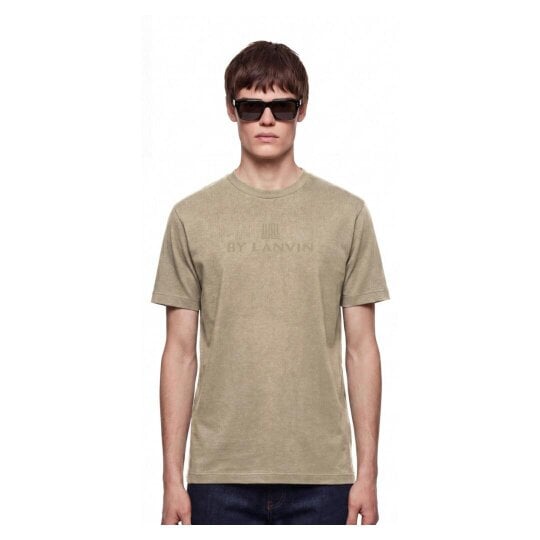 By Lanvin Central Logo Taupe T-Shirt