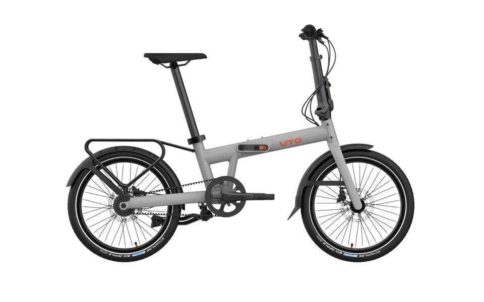UTO Pro 20 Folding Bike 20" Wheel, 7 Speed - Grey