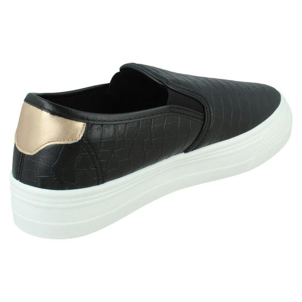 Spot On Ladies Spot On Casual Platform Shoes