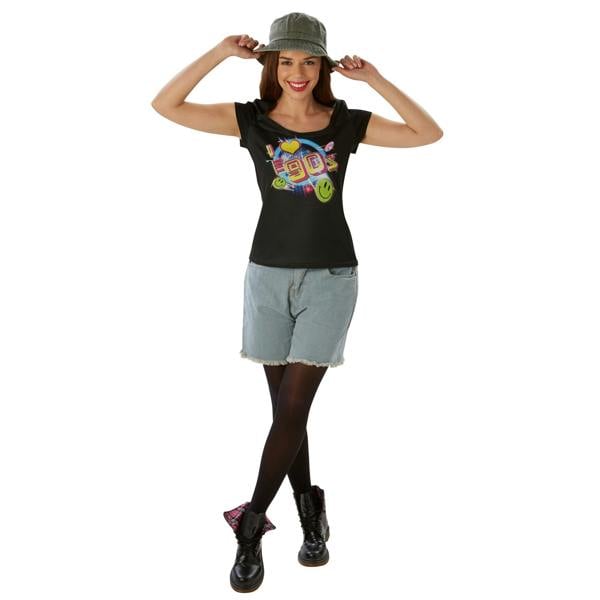 Bristol Novelty Unisex Adult I Love The 90´s T-Shirt - Black - 