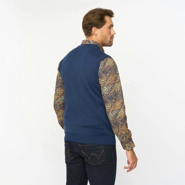 Gabicci G55K03 Plain Vee Neck Slipover Gabicci Classic ATLANTIC