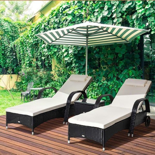 Rattan Lounge Set