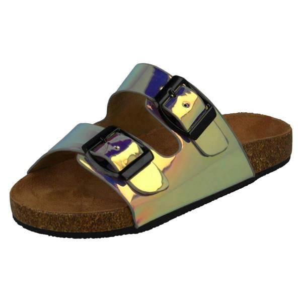 Spot On Girls Spot On Summer Hologram Mules