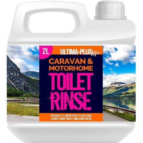 Ultima Plus XP Ultima-Plus XP Caravan & Motorhome Pink Toilet Chemical Fluid Solution Cleaner 2L