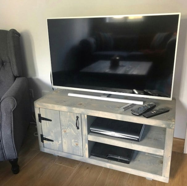 The Bespoke Carpentry Co TV Stand with Storage