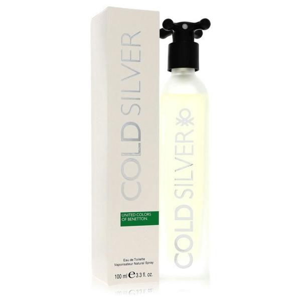 Benetton Cold Silver Eau De Toilette 100 ml