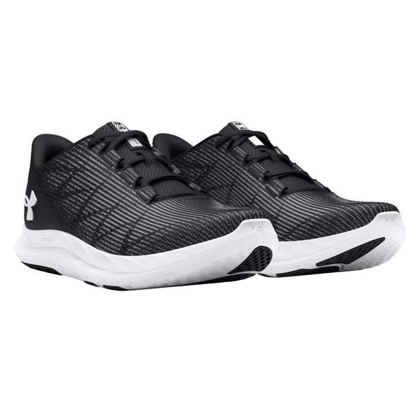 Under Armour Mens Charged Speed Swift Trainers - Black/White - 
