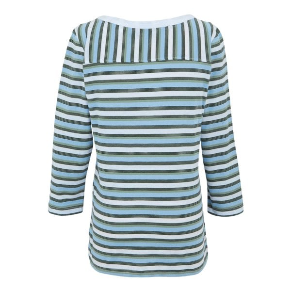 Regatta Women's Baylette II Striped T-Shirt - White