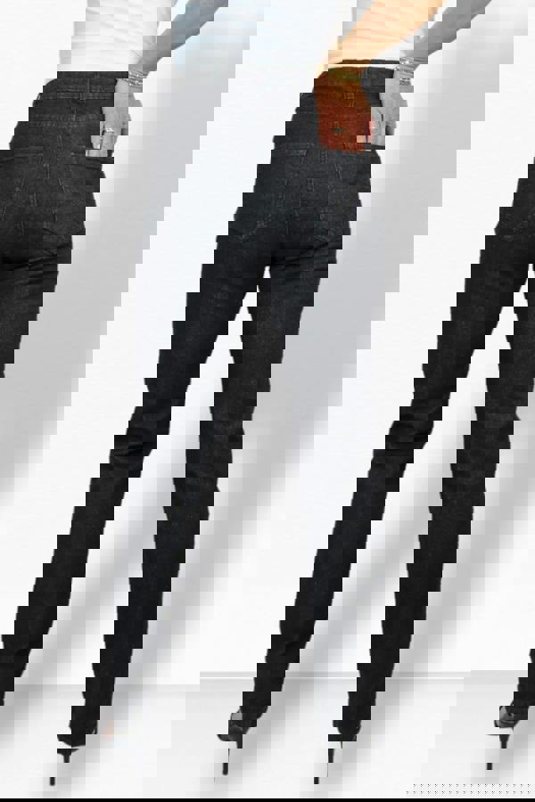 Paulo Due Womens Classic Straight Leg Denim Jeans